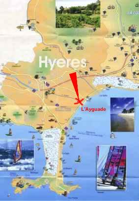 Carte de Hyeres